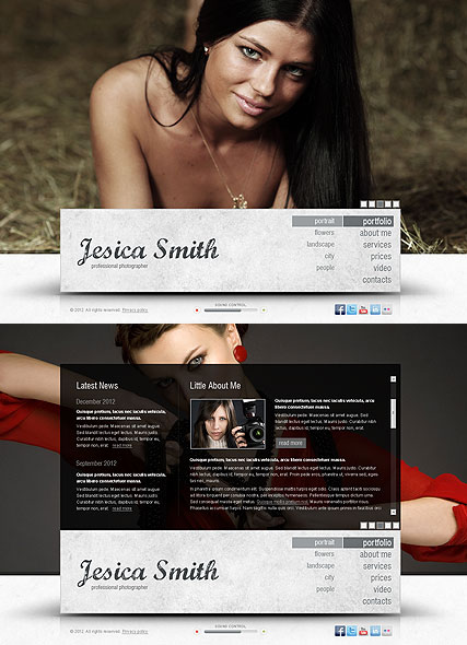 Photo Gallery HTML5 template ID:300111353