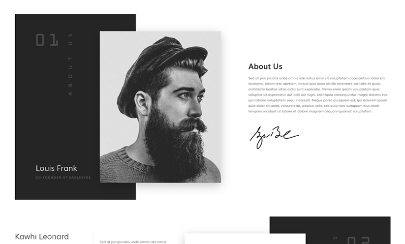 Creative Studio HTML Bootstrap template ID:300111929 Slide 1