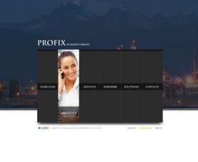 Profix co. HTML5 template ID: 300111087