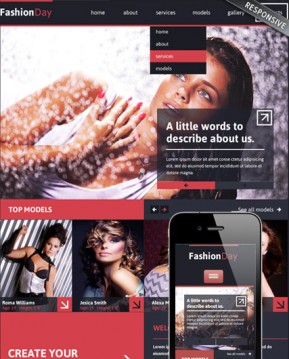 Model Agency Wordpress template ID: 300111744